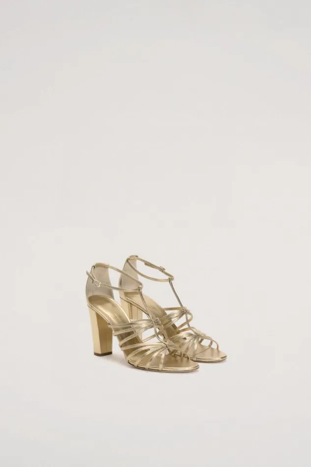 Luisa Spagnoli Shoes And Accessories Umile 8211 Leather Sandal Light Gold 8211 Women Luisa Spagnoli Shoes And Accessories Umile 8211 Leather Sandal Light Gold 8211 Women