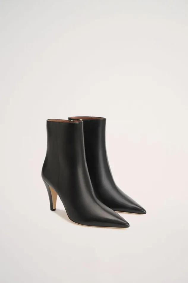 Luisa Spagnoli Shoes And Accessories Unicorno 8211 Leather Ankle Boots Black 8211 Women Luisa Spagnoli Shoes And Accessories Unicorno 8211 Leather Ankle Boots Black 8211 Women