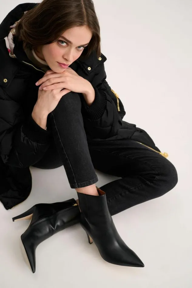 Luisa Spagnoli Shoes And Accessories Unicorno 8211 Leather Ankle Boots Black 8211 Women Luisa Spagnoli Shoes And Accessories Unicorno 8211 Leather Ankle Boots Black 8211 Women