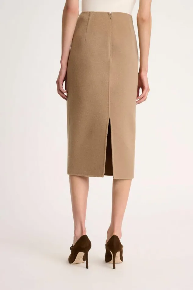 Luisa Spagnoli Skirts And Shorts Fiocco 8211 Tube Skirt Camel 8211 Women Luisa Spagnoli Skirts And Shorts Fiocco 8211 Tube Skirt Camel 8211 Women