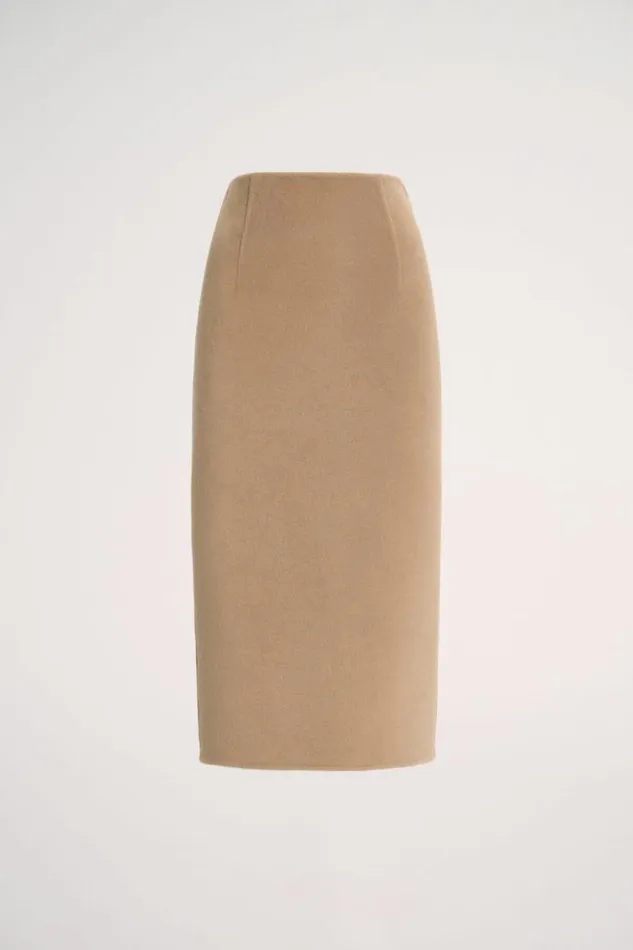 Luisa Spagnoli Skirts And Shorts Fiocco 8211 Tube Skirt Camel 8211 Women Luisa Spagnoli Skirts And Shorts Fiocco 8211 Tube Skirt Camel 8211 Women