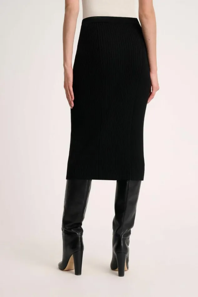Luisa Spagnoli Skirts And Shorts Maionese 8211 Knit Skirt Black 8211 Women Luisa Spagnoli Skirts And Shorts Maionese 8211 Knit Skirt Black 8211 Women