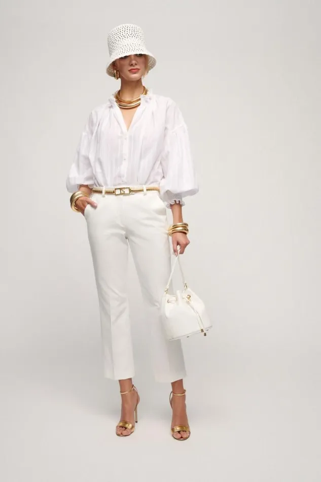 Luisa Spagnoli Summer Essentials Ialiso 8211 Leather Bag Cream 8211 Women Luisa Spagnoli Summer Essentials Ialiso 8211 Leather Bag Cream 8211 Women