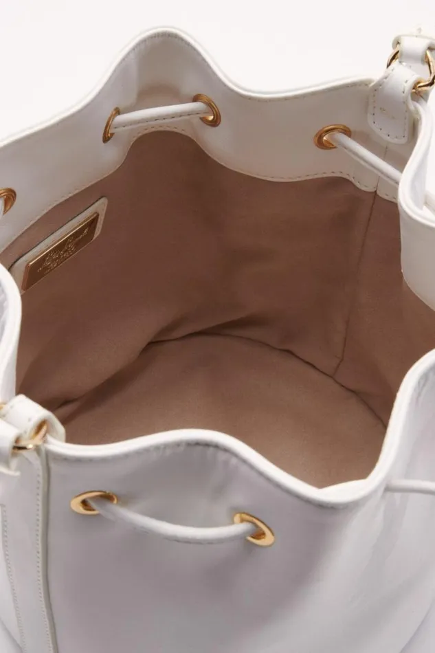 Luisa Spagnoli Summer Essentials Ialiso 8211 Leather Bag Cream 8211 Women Luisa Spagnoli Summer Essentials Ialiso 8211 Leather Bag Cream 8211 Women