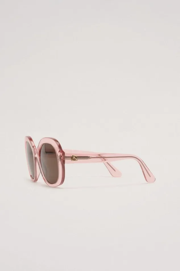 Luisa Spagnoli Sunglasses Xbeatrice 8211 FullRimmed Sunglasses Pinkgold 8211 Women Luisa Spagnoli Sunglasses Xbeatrice 8211 FullRimmed Sunglasses Pinkgold 8211 Women