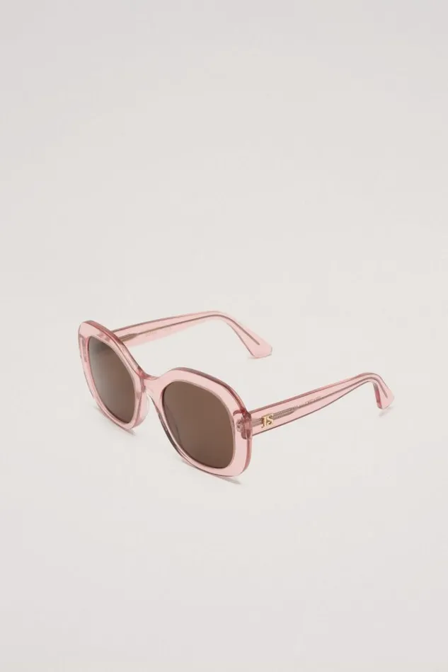 Luisa Spagnoli Sunglasses Xbeatrice 8211 FullRimmed Sunglasses Pinkgold 8211 Women Luisa Spagnoli Sunglasses Xbeatrice 8211 FullRimmed Sunglasses Pinkgold 8211 Women