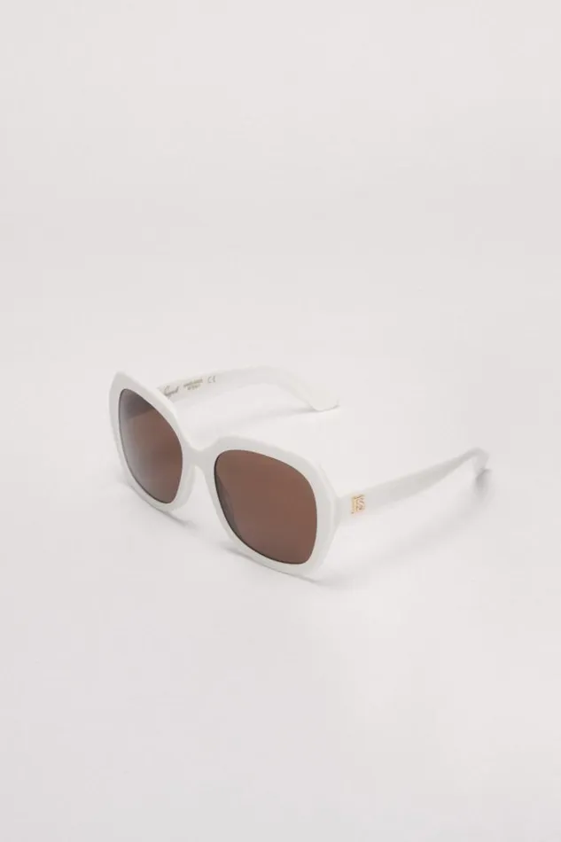 Luisa Spagnoli Sunglasses Xsofia 8211 Face Hugging Sunglasses Whitegold 8211 Women Luisa Spagnoli Sunglasses Xsofia 8211 Face Hugging Sunglasses Whitegold 8211 Women