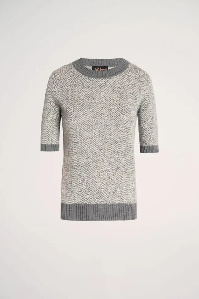 Luisa Spagnoli Tops And TShirts Madrigale 8211 Short Sleeve Pullover 8211 Women Luisa Spagnoli Tops And TShirts Madrigale 8211 Short Sleeve Pullover 8211 Women