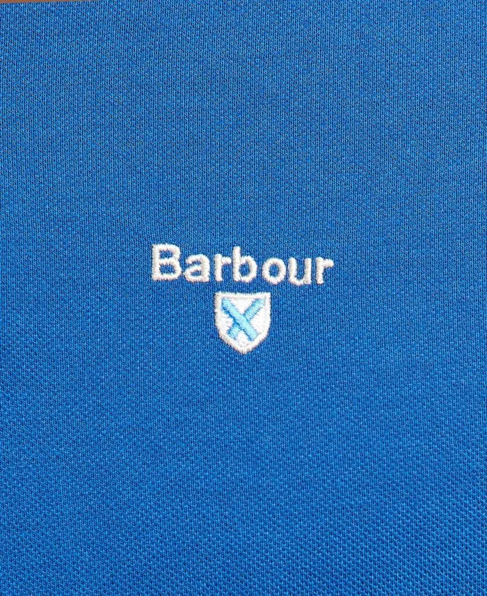 Lynton Polo Shirt Monaco Blue Men Barbour Polo Shirts