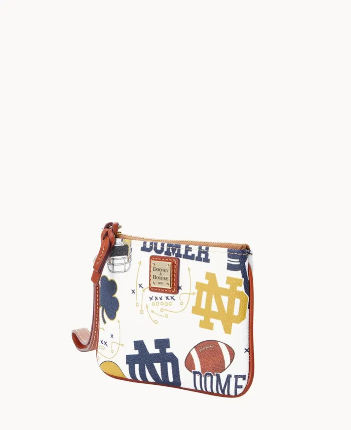 ManWoman Collegiate University Of Notre Dame Stadium Wristlet Notre Dame Dooney and Bourke Wallets ManWoman Collegiate University Of Notre Dame Stadium Wristlet Notre Dame Dooney and Bourke Wallets