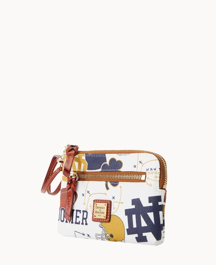 ManWoman Collegiate University Of Notre Dame Zip Around Wristlet Notre Dame Dooney and Bourke Wallets ManWoman Collegiate University Of Notre Dame Zip Around Wristlet Notre Dame Dooney and Bourke Wallets
