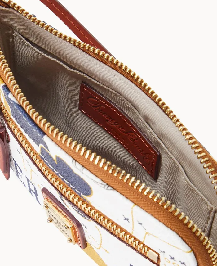 ManWoman Collegiate University Of Notre Dame Zip Around Wristlet Notre Dame Dooney and Bourke Wallets ManWoman Collegiate University Of Notre Dame Zip Around Wristlet Notre Dame Dooney and Bourke Wallets