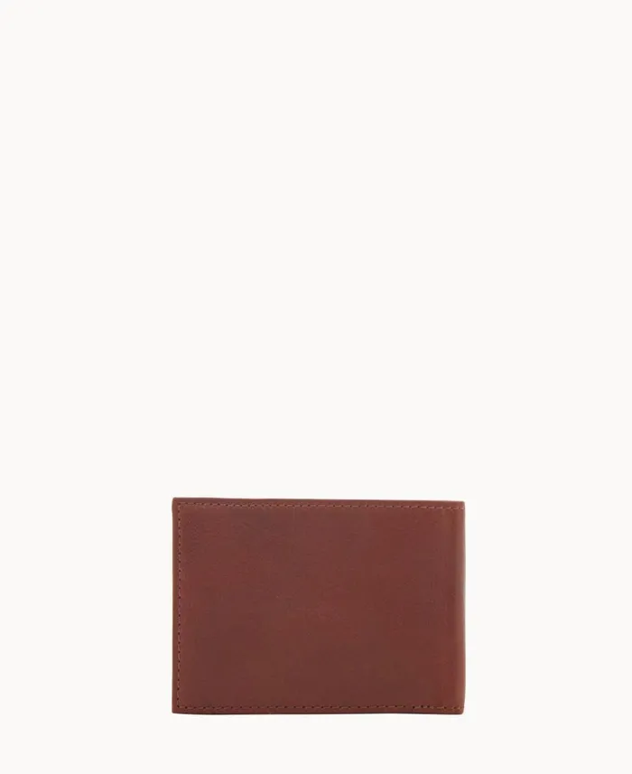 ManWoman Florentine Billfold With Train Pass Chestnut Dooney and Bourke Wallets ManWoman Florentine Billfold With Train Pass Chestnut Dooney and Bourke Wallets
