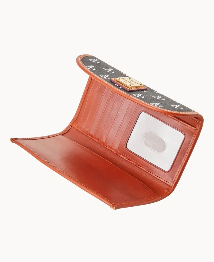 ManWoman MLB Athletics Continental Clutch Athletics Dooney and Bourke Wallets ManWoman MLB Athletics Continental Clutch Athletics Dooney and Bourke Wallets