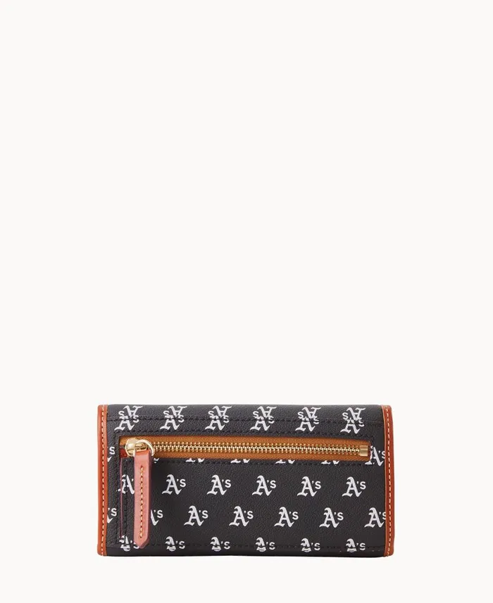 ManWoman MLB Athletics Continental Clutch Athletics Dooney and Bourke Wallets ManWoman MLB Athletics Continental Clutch Athletics Dooney and Bourke Wallets