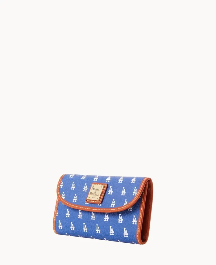 ManWoman MLB Dodgers Continental Clutch Dodgers Dooney and Bourke Wallets ManWoman MLB Dodgers Continental Clutch Dodgers Dooney and Bourke Wallets