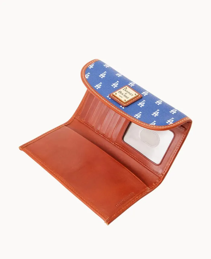 ManWoman MLB Dodgers Continental Clutch Dodgers Dooney and Bourke Wallets ManWoman MLB Dodgers Continental Clutch Dodgers Dooney and Bourke Wallets