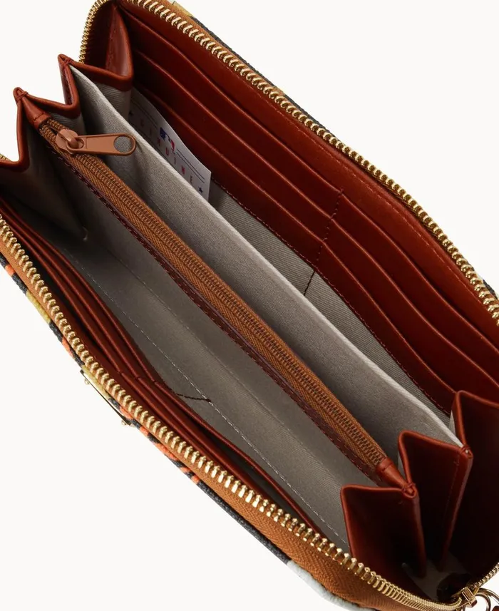 ManWoman MLB Orioles Large Zip Around Wristlet Orioles Dooney and Bourke Wallets ManWoman MLB Orioles Large Zip Around Wristlet Orioles Dooney and Bourke Wallets
