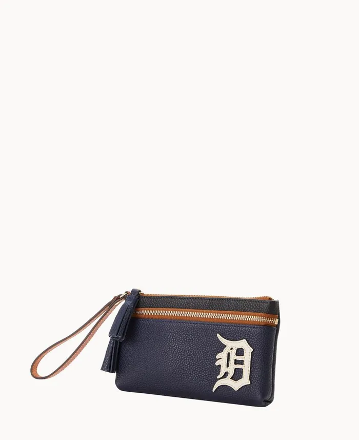 ManWoman MLB Tigers Double Zip Wristlet Tigers Dooney and Bourke Wallets ManWoman MLB Tigers Double Zip Wristlet Tigers Dooney and Bourke Wallets