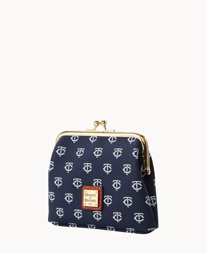 ManWoman MLB Twins Large Framed Purse Twins Dooney and Bourke Wallets ManWoman MLB Twins Large Framed Purse Twins Dooney and Bourke Wallets