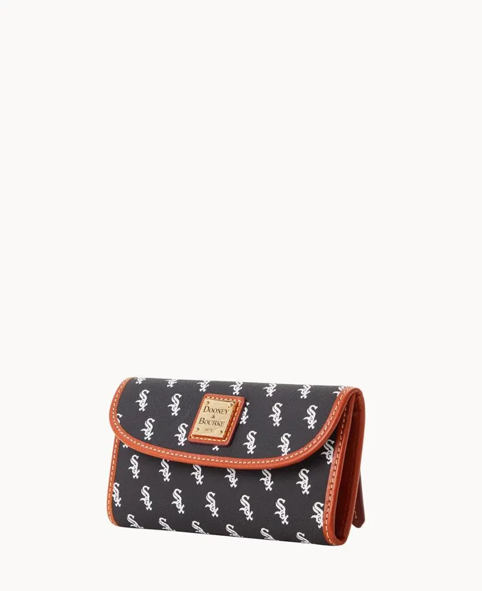 ManWoman MLB White Sox Continental Clutch White Sox Dooney and Bourke Wallets ManWoman MLB White Sox Continental Clutch White Sox Dooney and Bourke Wallets