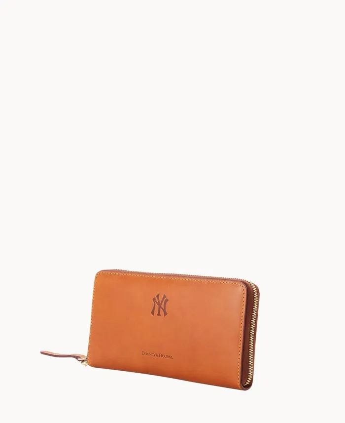 ManWoman MLB Yankees Large Zip Around Wristlet Yankees Dooney and Bourke Wallets ManWoman MLB Yankees Large Zip Around Wristlet Yankees Dooney and Bourke Wallets