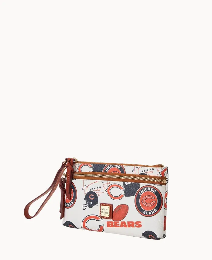 ManWoman NFL Bears Double Zip Wristlet Chicago Bears Dooney and Bourke Wallets ManWoman NFL Bears Double Zip Wristlet Chicago Bears Dooney and Bourke Wallets