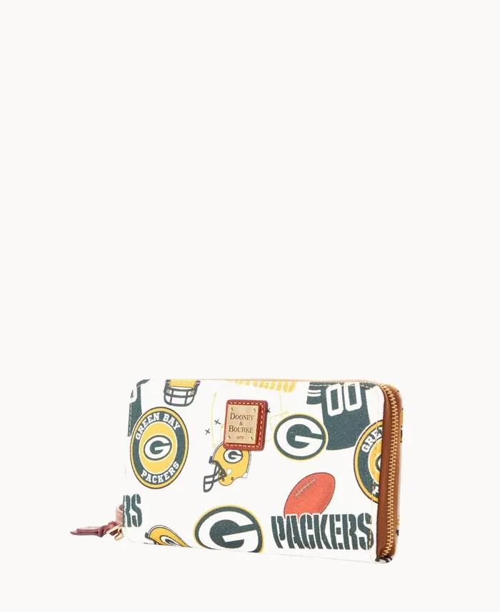 ManWoman NFL Packers Large Zip Around Wristlet Packers Dooney and Bourke Wallets ManWoman NFL Packers Large Zip Around Wristlet Packers Dooney and Bourke Wallets