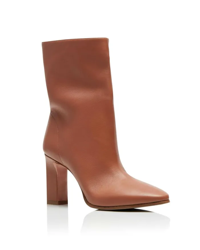 Manzoni Bootie 85 Brown Women Aquazzura Booties Manzoni Bootie 85 Brown Women Aquazzura Booties