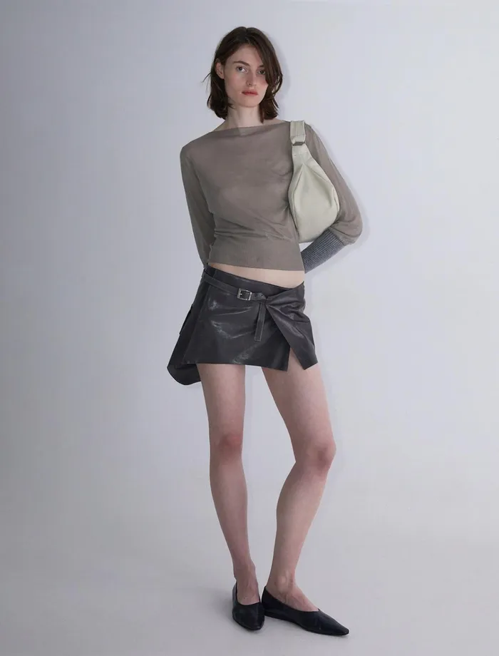 Marella Grey Women Paloma Wool Belts
