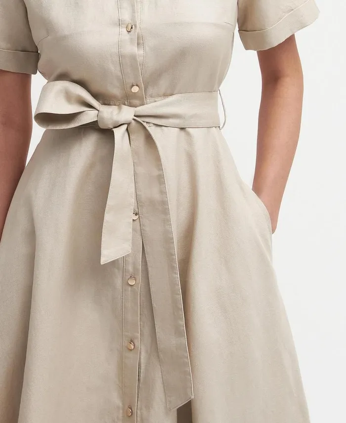 Margaret Shirt Dress Safari Women Barbour Dresses and Skirts