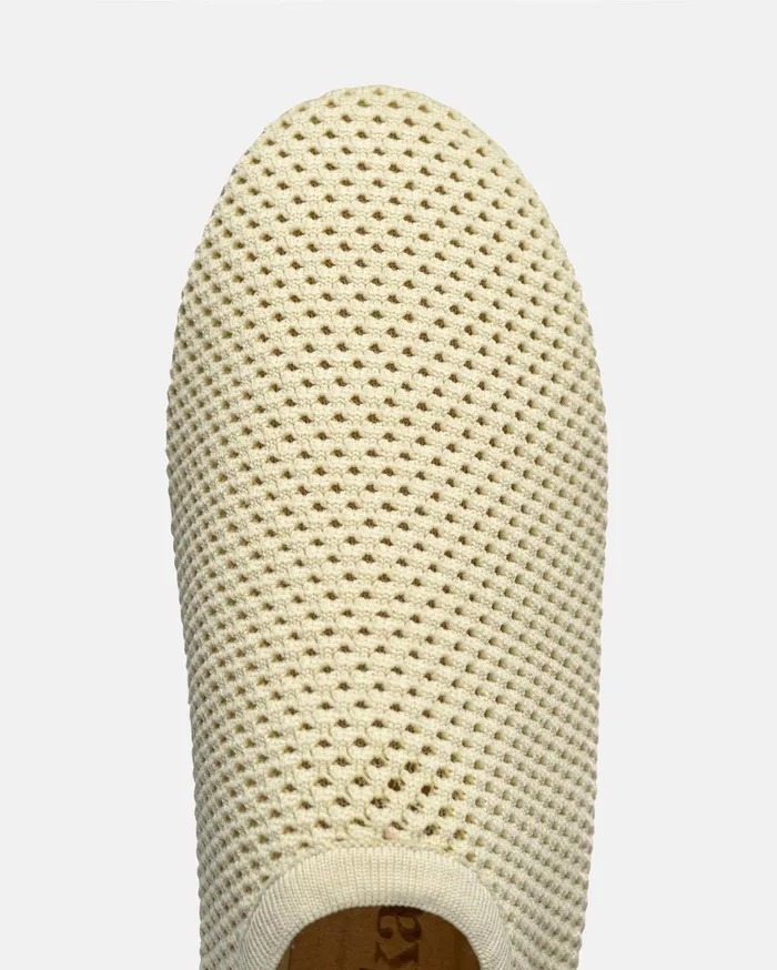 Maris Rounded Toe MeshKnit RoundToe Slip On Shoes Sand Mesh Women Nanushka Shoes