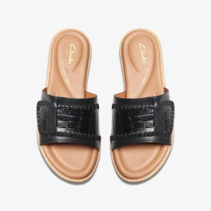 MARITIME MULE Black Interest Women Clarks Sandals and Flip Flops