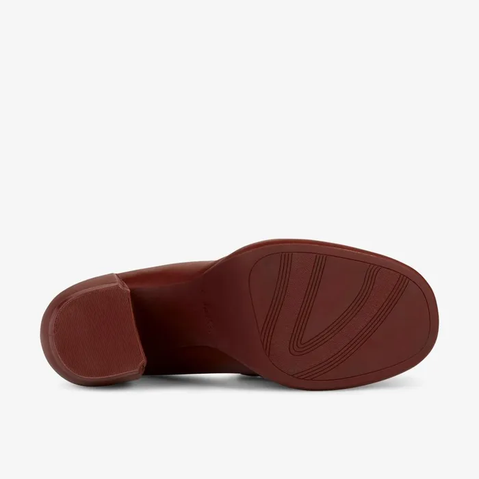 Martine Rose Womens Loafer 1 Oxblood Leather Women Clarks Loafers and Oxfords