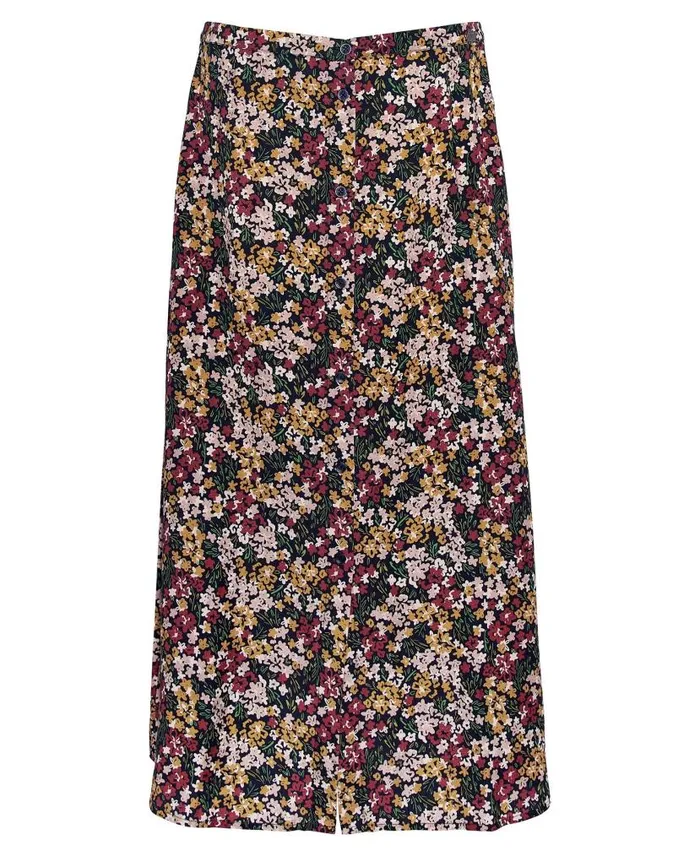 Mayfield Midi Skirt Classic Multi Women Barbour Dresses and Skirts
