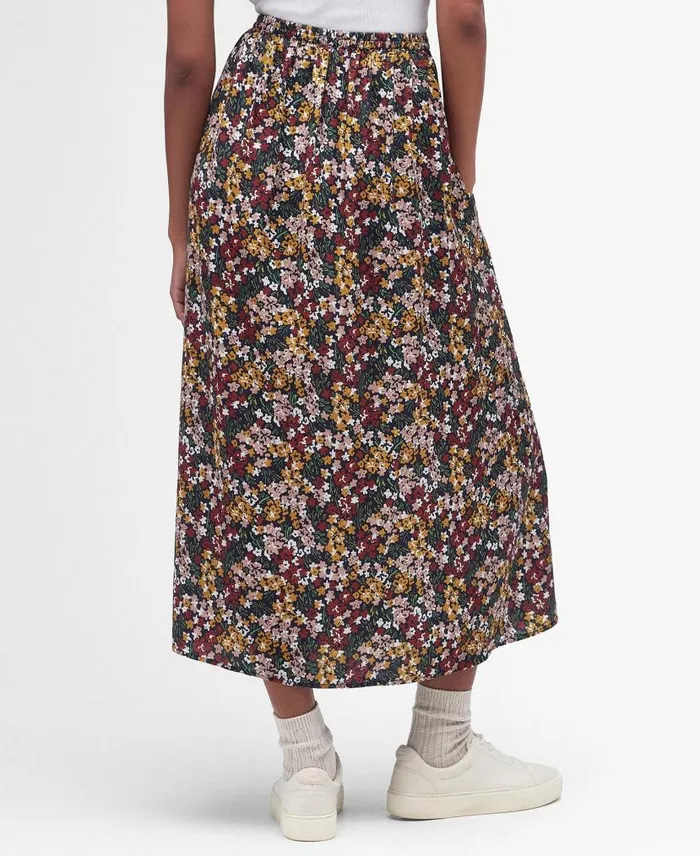 Mayfield Midi Skirt Classic Multi Women Barbour Dresses and Skirts