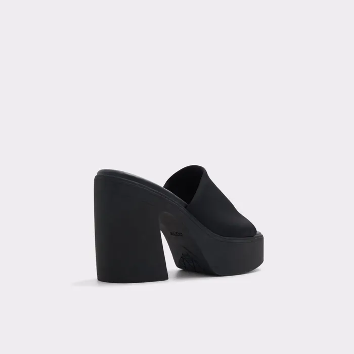 Maysee Black Textile Women ALDO Mule Shoes