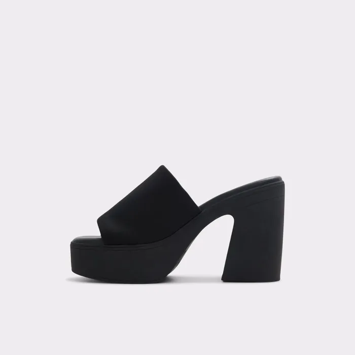 Maysee Black Textile Women ALDO Mule Shoes