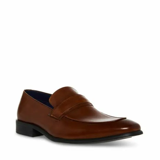 Men039s BEAUDON TAN LEATHER Tan Leather Steve Madden Loafers Men039s BEAUDON TAN LEATHER Tan Leather Steve Madden Loafers