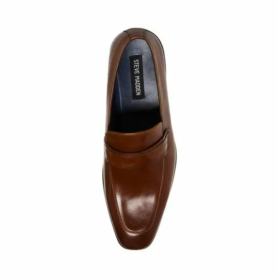 Men039s BEAUDON TAN LEATHER Tan Leather Steve Madden Loafers Men039s BEAUDON TAN LEATHER Tan Leather Steve Madden Loafers