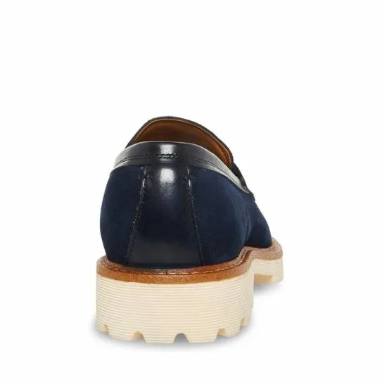 Men039s BENTIN NAVY SUEDE Navy Suede Steve Madden Loafers Men039s BENTIN NAVY SUEDE Navy Suede Steve Madden Loafers
