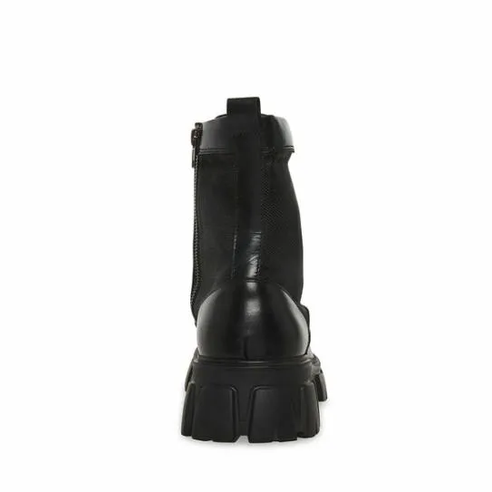 Men039s CORTINA BLACK LEATHER Black Leather Steve Madden Boots Men039s CORTINA BLACK LEATHER Black Leather Steve Madden Boots
