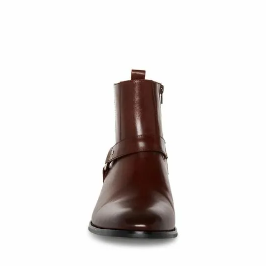 Men039s DASH BROWN LEATHER Brown Leather Steve Madden Boots Men039s DASH BROWN LEATHER Brown Leather Steve Madden Boots