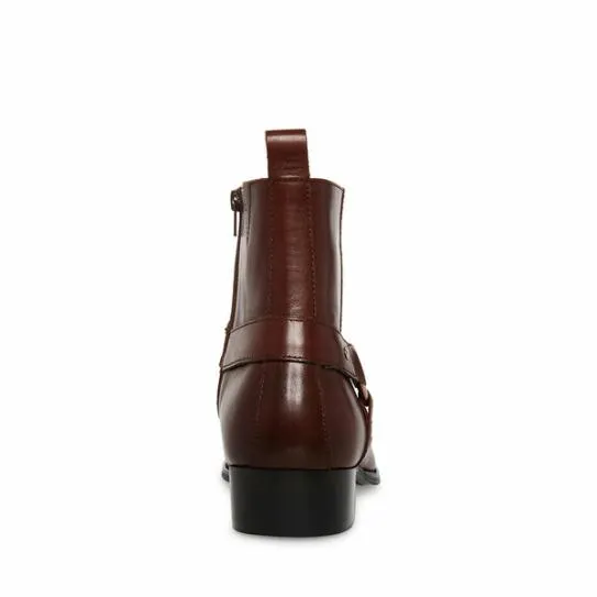 Men039s DASH BROWN LEATHER Brown Leather Steve Madden Boots Men039s DASH BROWN LEATHER Brown Leather Steve Madden Boots