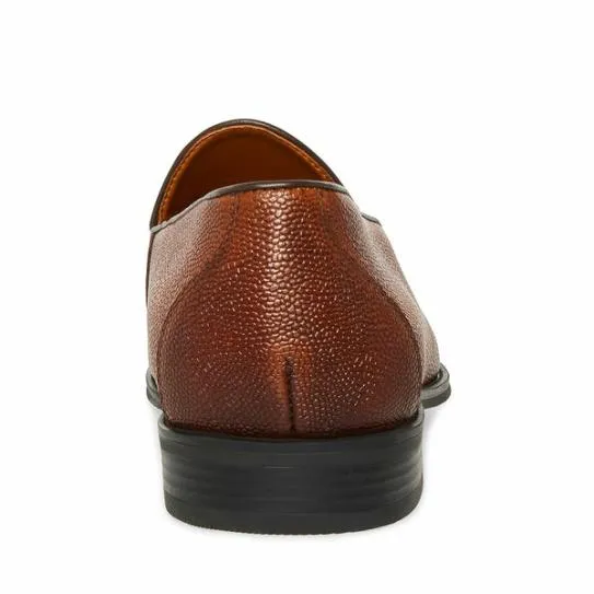 Men039s PAEN BROWN LEATHER Brown Leather Steve Madden Loafers Men039s PAEN BROWN LEATHER Brown Leather Steve Madden Loafers