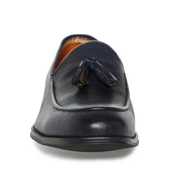 Men039s PAEN NAVY LEATHER Navy Leather Steve Madden Loafers Men039s PAEN NAVY LEATHER Navy Leather Steve Madden Loafers