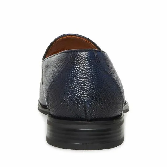 Men039s PAEN NAVY LEATHER Navy Leather Steve Madden Loafers Men039s PAEN NAVY LEATHER Navy Leather Steve Madden Loafers