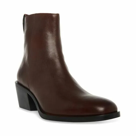 Men039s RICHIE BROWN LEATHER Brown Leather Steve Madden Boots Men039s RICHIE BROWN LEATHER Brown Leather Steve Madden Boots