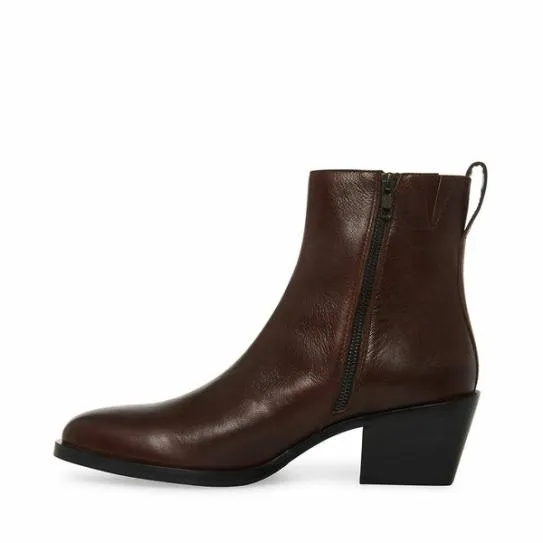 Men039s RICHIE BROWN LEATHER Brown Leather Steve Madden Boots Men039s RICHIE BROWN LEATHER Brown Leather Steve Madden Boots