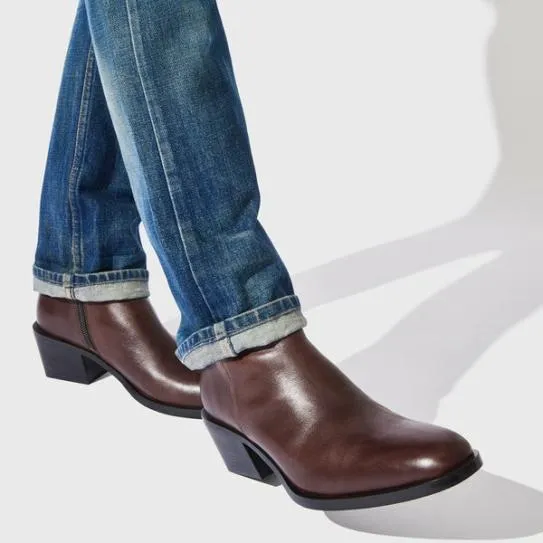 Men039s RICHIE BROWN LEATHER Brown Leather Steve Madden Boots Men039s RICHIE BROWN LEATHER Brown Leather Steve Madden Boots